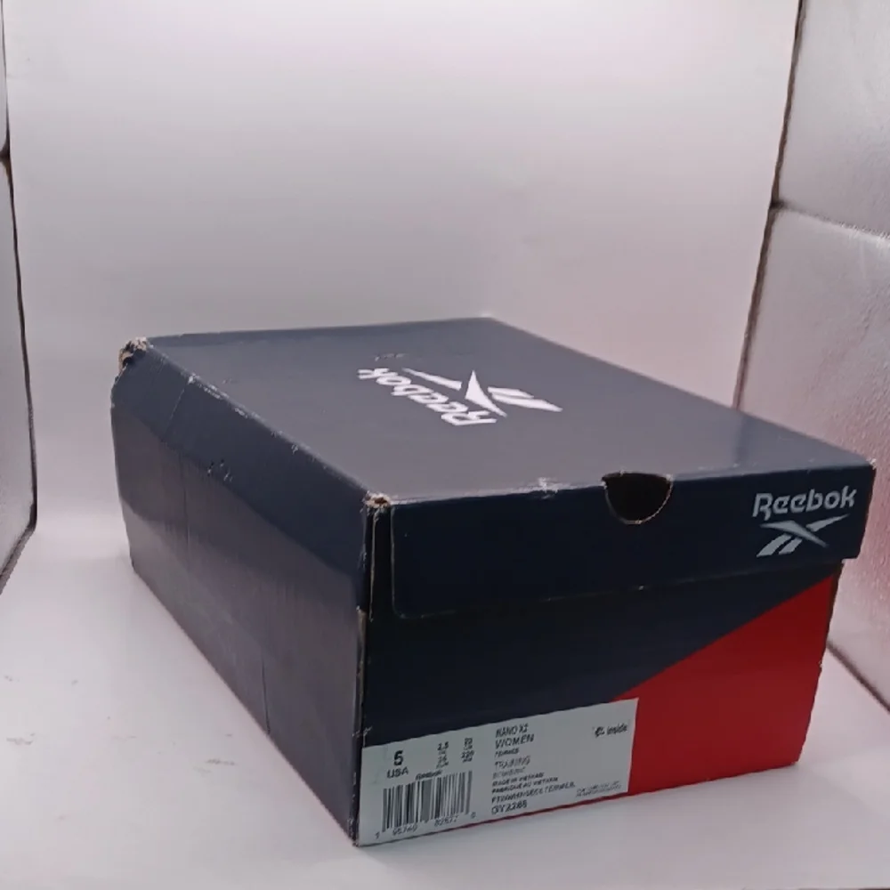 NEW Reebok Nano X2 Sneaker-White/Blue/Purple Women Size 5US GY2286 (Damaged Box) - Picture 15 of 16
